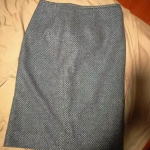 Calvin Klein tweed pencil skirt